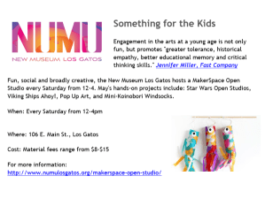 Copywriting example: event promotion