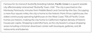 Real Estate Copywriting: Pacific Grove