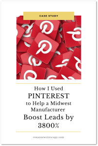 Example Pinterest social media graphic