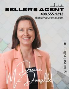 Digital business card for a real estate agent