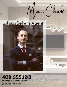 Digital business card for a real estate agent